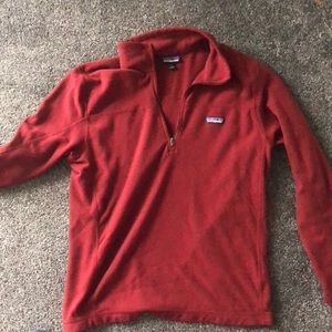 Red Patagonia Pullover
